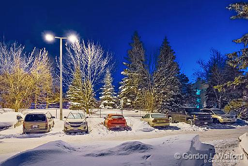 Snowy Parking Lot_P1010655-7.jpg - Photographed at Ottawa, Ontario, Canada.